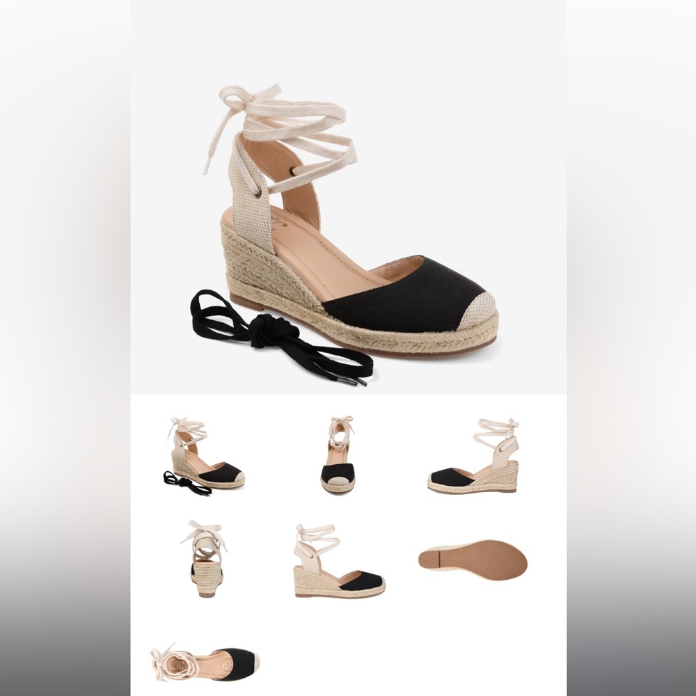 Journee Collection-Monte Espadrille Wedge Sandal.